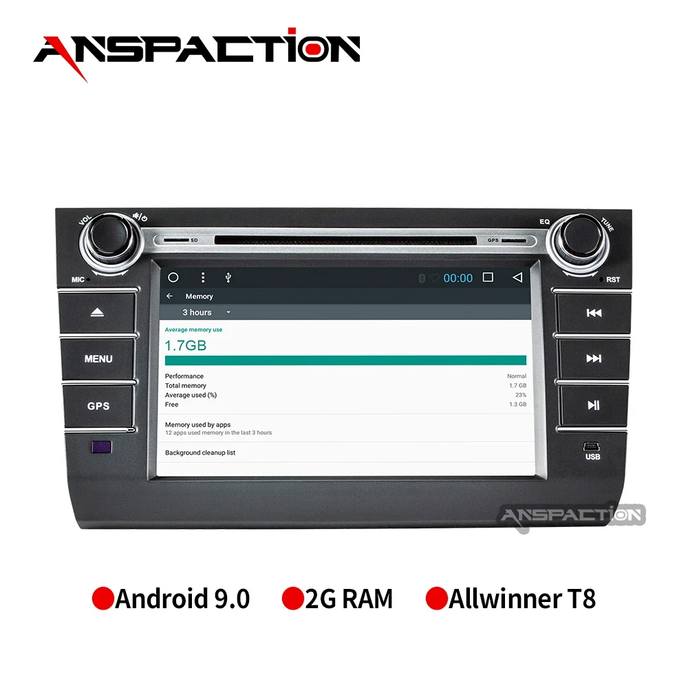 Anspaction 8 дюймов Android 9 0 автомобильный dvd для Suzuki Swift Радио Стерео gps навигация стерео