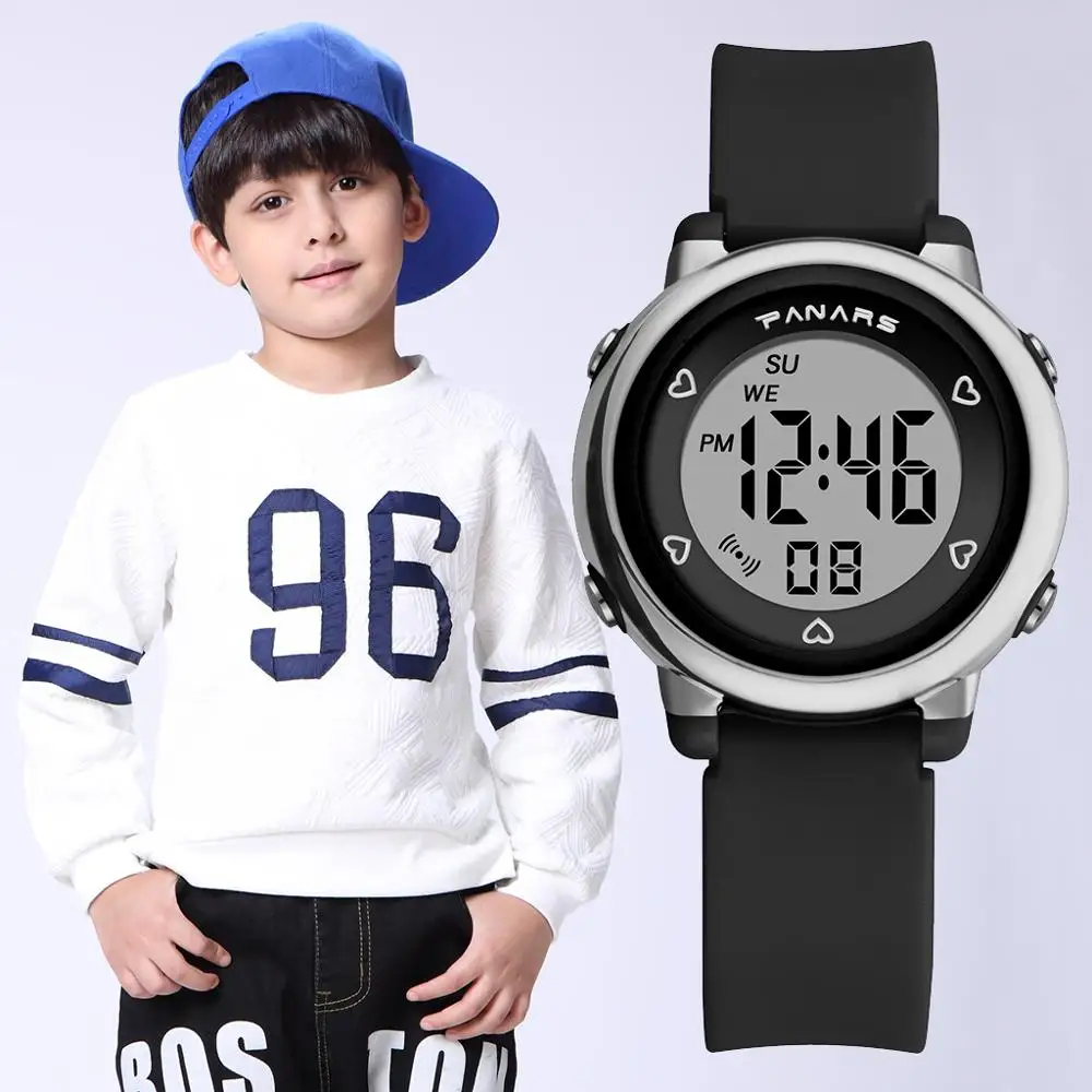 Hello Kids Watches 50M Waterproof Wrist Watch For Kids Boys SYNOKE Brand High Quality Children's Digital Watch For Children