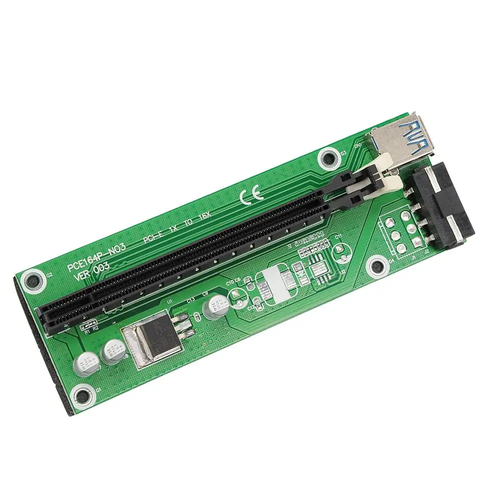 USB3.0 PCIE 1X до 16X видеокарта удлинитель майнинговая карта |