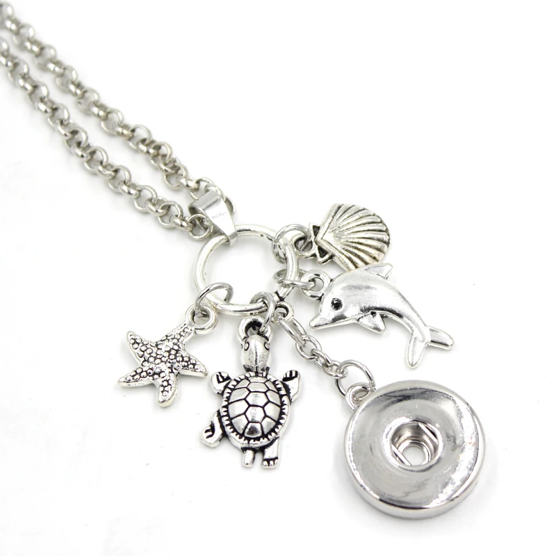 10 шт. Новое поступление оптовая продажа сменные Подвески 18 мм ожерелье с