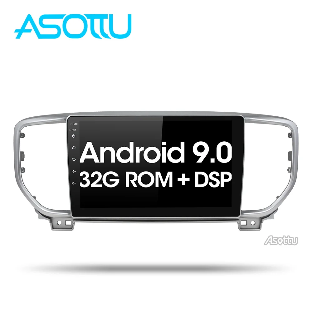 Автомобильный dvd-плеер Asottu DSP android 9,0 PX30 для KIA sportage KX5 gps навигация 1 din стерео головное устройство автомобиля стерео