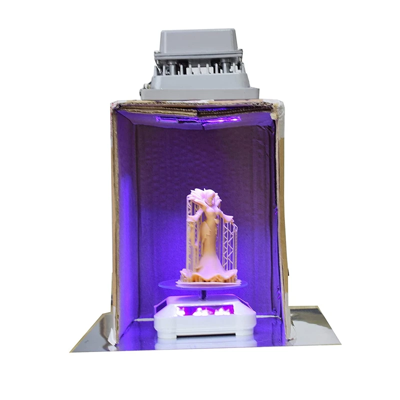 

Solar Turntable 360 Rotating Bracket, Battery Dual-Purpose Rotating Display (Battery Not Included) Silver