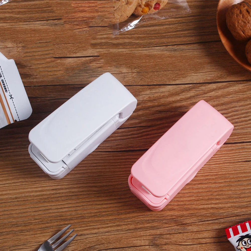 Мини-упаковщик для пакетов термоуплотнитель пластиковый пакет хранения