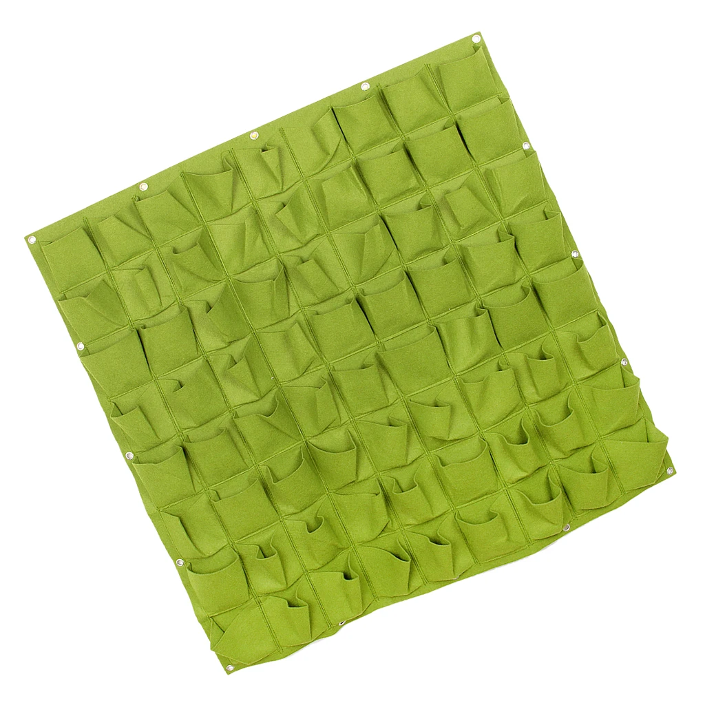 72 кармана наружная внутренняя стена балкон трава домашний сад подвесная сумка