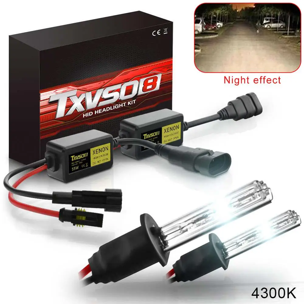 2 шт. 55 Вт HID Xenon Конвертация Canbus фары конверсионный комплект лампы H1 H3 H7 H8/H11 H4