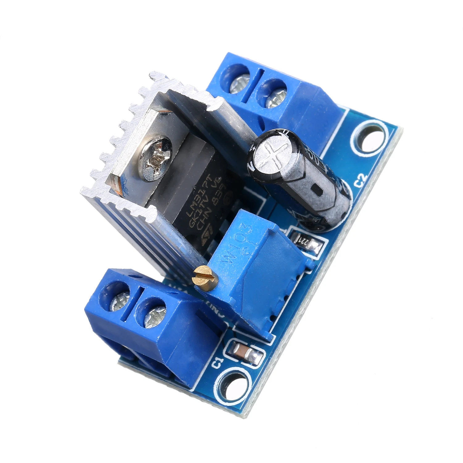 LM317 понижающая плата преобразователя понижающий модуль с переменным источником