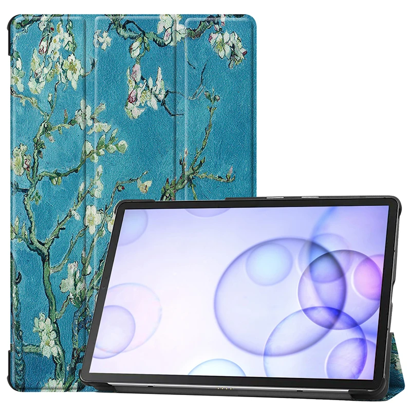 Ультратонкий Магнитный умный чехол из искусственной кожи для Samsung Galaxy Tab S6 10 5 2019