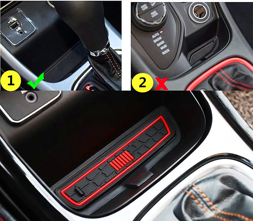 Автомобильный Дверной игровой противоударные маты для Jeep Compass аксессуары для интерьера держатель стакана воды подлокотник Antidust коврик