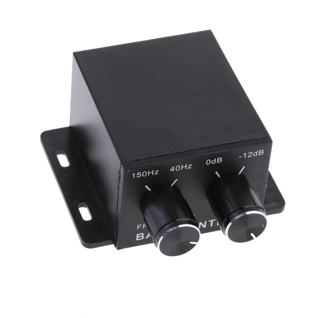Car Bass RAC Adjust Amplifier Subwoofer Equalizer Crossover Controller Knob | Remote Controls