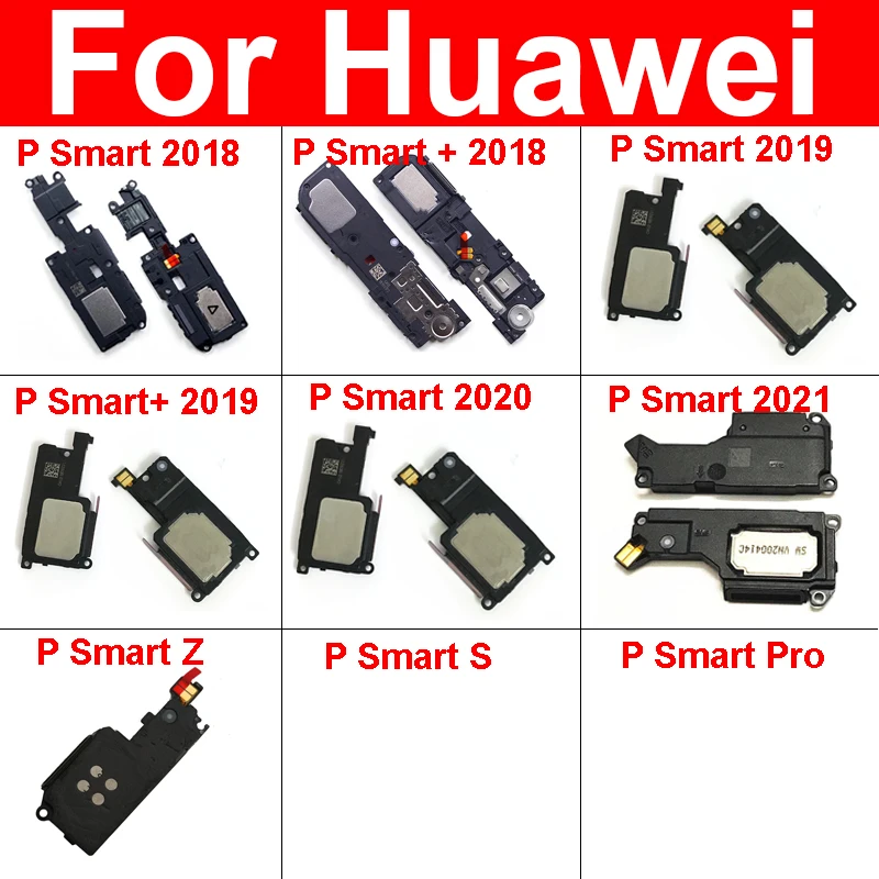 Динамик-звонок громкой связи для Huawei P Smart + Plus 2021 2020 2019 2018 S Z Pro Lound Sound Громкий динамик Buzzer Module Parts on.