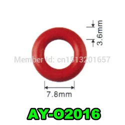 

200 штук топливной форсунки ID7,8 мм * 3,6 ммCS. уплотнения для сопла 0280158034 (AY-O2016)