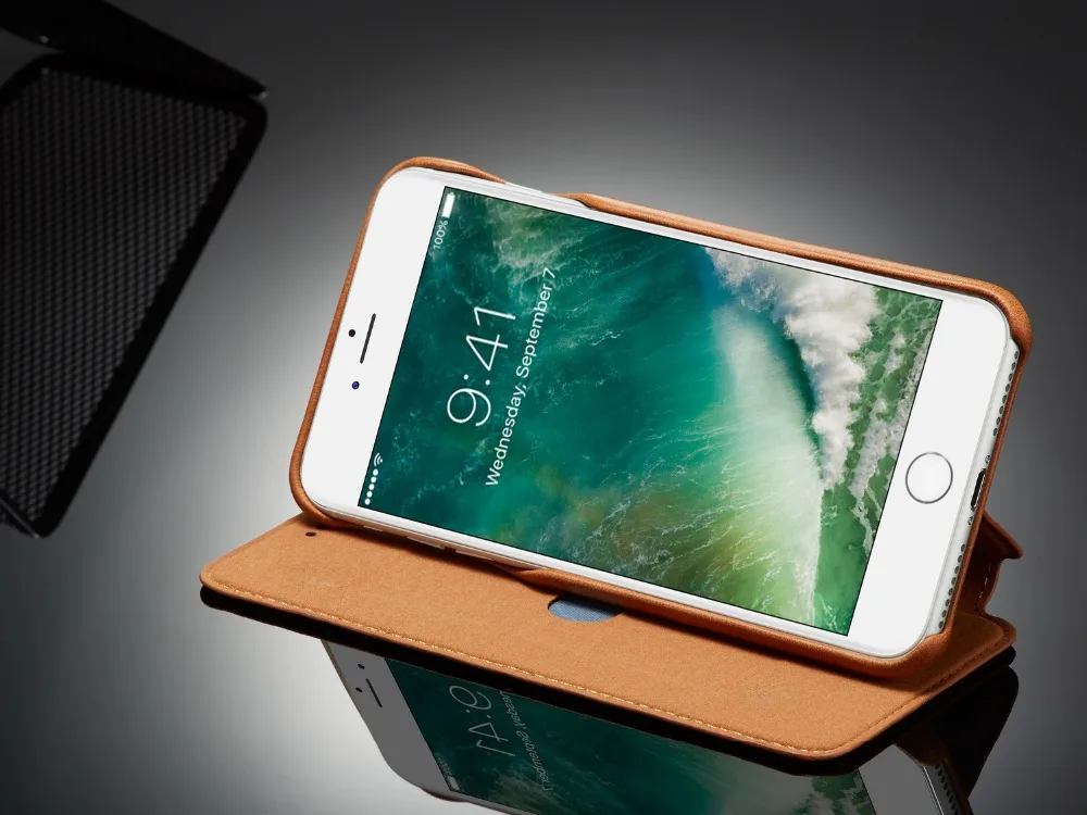 Чехол для телефона для iphone 7, 8, 6, 6 S, чехол Luxo, откидной кожаный чехол для iphone 7 PLUS, 8 PLUS, 6S PLUS, чехол-кошелек, Магнитный чехол-книжка