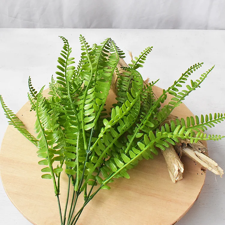 Искусственные растения 42 см 7 раздвоенный персидский папоротник водная трава