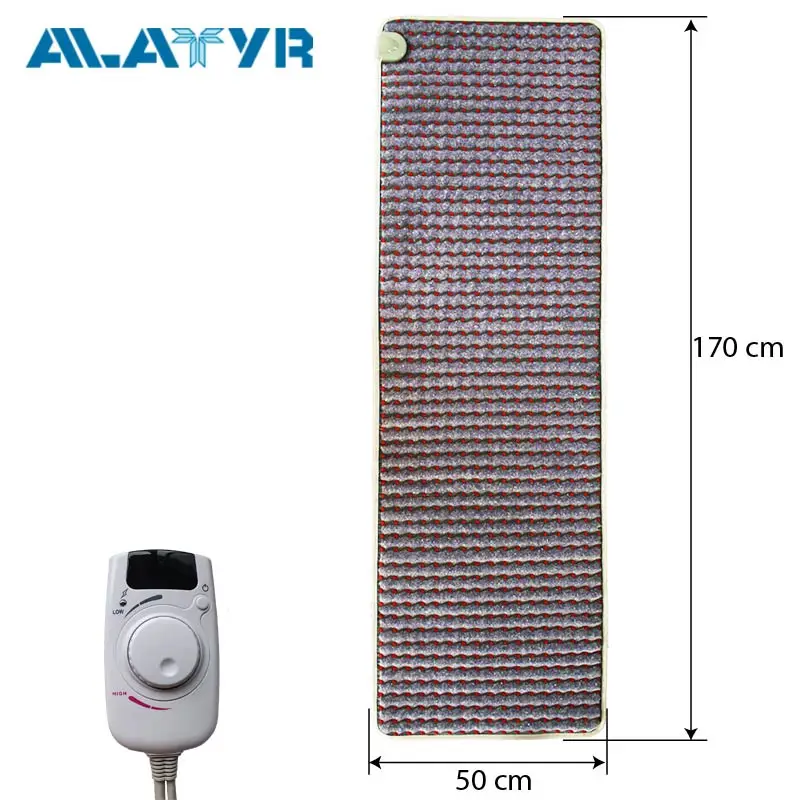 Аметист супер тонкий полный Длина Мат Дальний инфракрасный нагрев массаж Matress