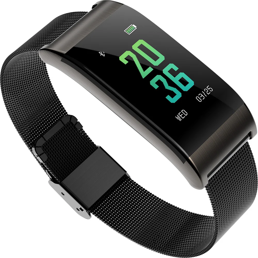 Умный Браслет IP67 водонепроницаемые мужские Смарт часы датчик сердечного ритма