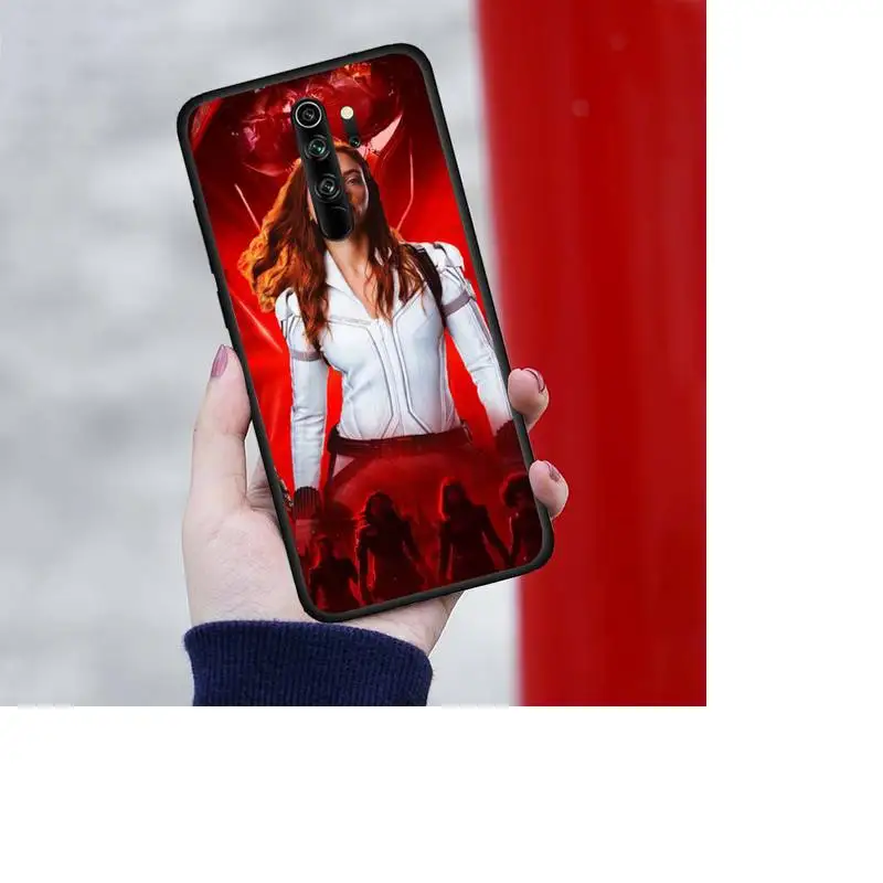 

Soft Goddess Cover Scarlett Phone Cases For Redmi 7 8 9 A K20 30 Pro Note 8 9 Pro 9s