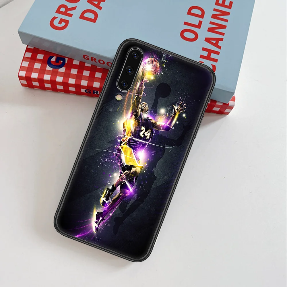 

Kobe Basketball 24 Black Mamba Phone Case For Samsung Galaxy A 3 5 7 8 10 20 20E 21S 30 30S 40 50 51 70 71 black Coque Luxury