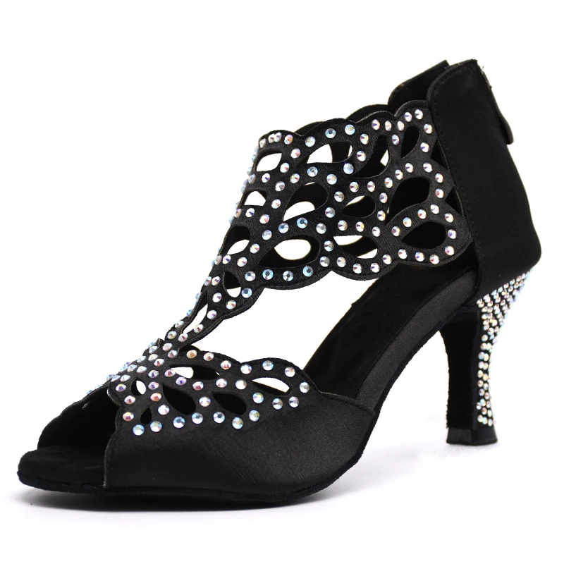 Обувь для латинских танцев Женская бальных Современная танцевальная обувь