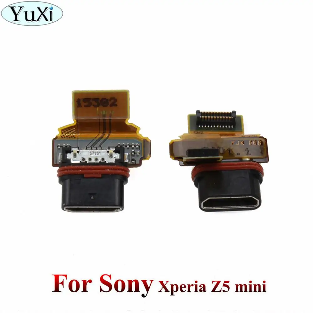 YuXi Зарядное устройство Док-станция плагин Модуль гибкий кабель для Sony Xperia M5 Z4 Z5 Z5P Z5 mini X XZ1 XZS XZP usb зарядка Нижняя плата - Цвет: Z5mini