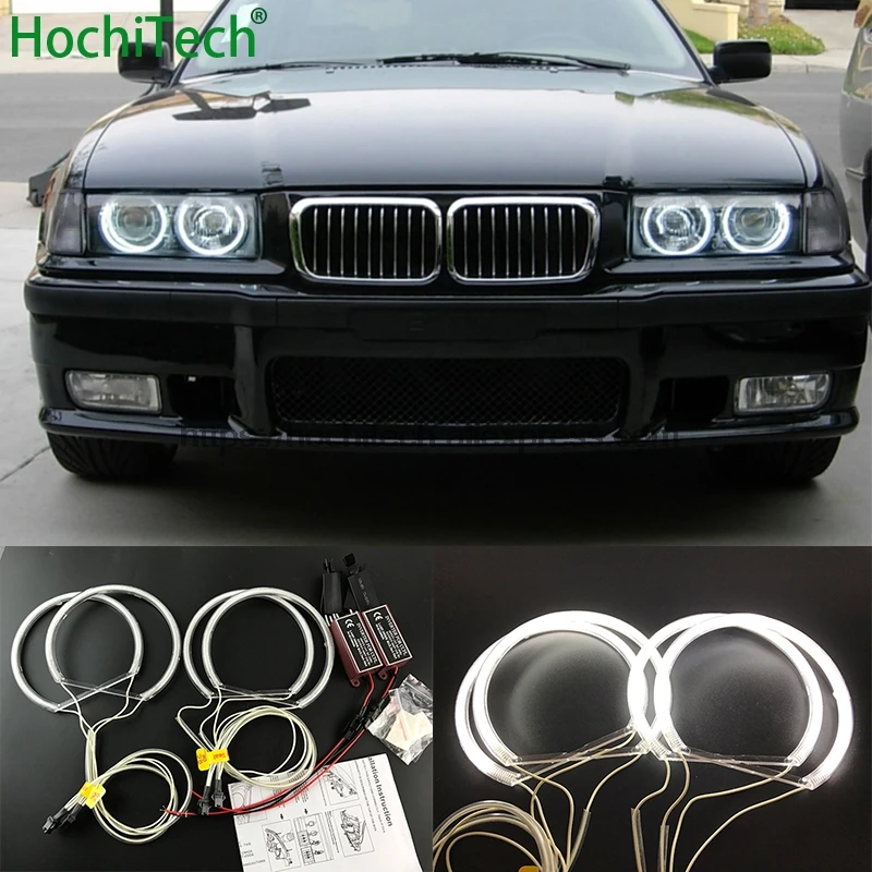 HochiTech автомобильный светильник для BMW 3 серии E36 90 2000 белый 6000 К CCFL|Фара авто в