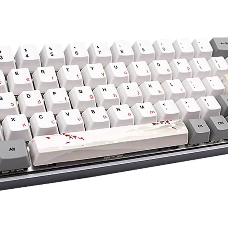 

64+9 Keys Dye-Sublimation Mechanical Keyboard Keycaps PBT OEM Profile Keycap For GH60 GK61 GK64 Keyboard