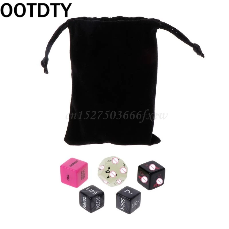 High Quality  Dice Fun   Love  Posture Couple Lovers Humour Game Toy Novelty Party Gift 1 Set