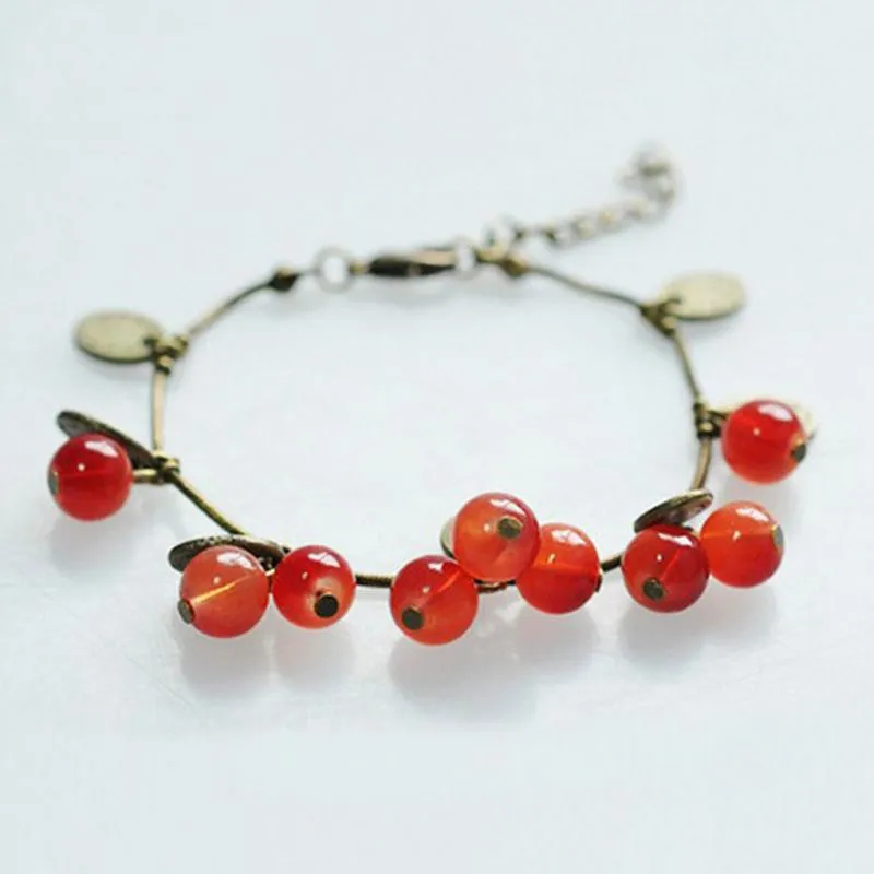 Хрустальные Браслеты Женские стеклянные бусины браслеты для женщин Ретро