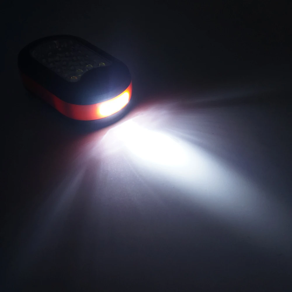 27LED рабочие крючки для лампы вверх кемпинг фонарь удобный флэш-светильник Магнит Факел для мастерской гаража портативный аварийный механический ремонтный светильник