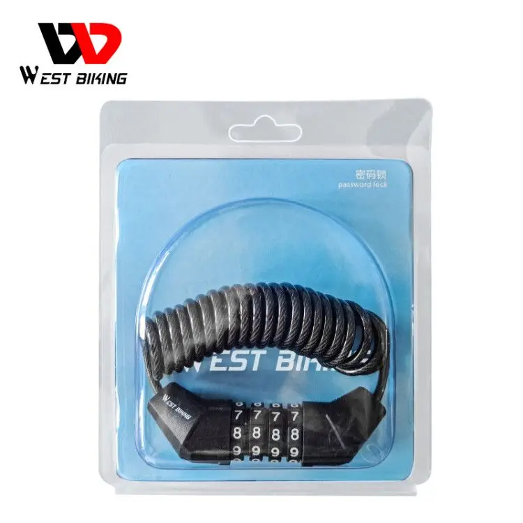 

Anti-theft Bicycle Lock 4 Digit Password Mini Helmet Bag Lock For Motorcycle Bicycle Scooter Cycling Cable Lock alloy