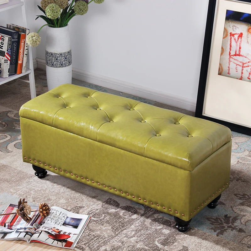 

Nordic Change Shoe Bench Storage Stools Multifunctional Creative Storage Rectangular Clothing Sofa Stool Box Ottoman