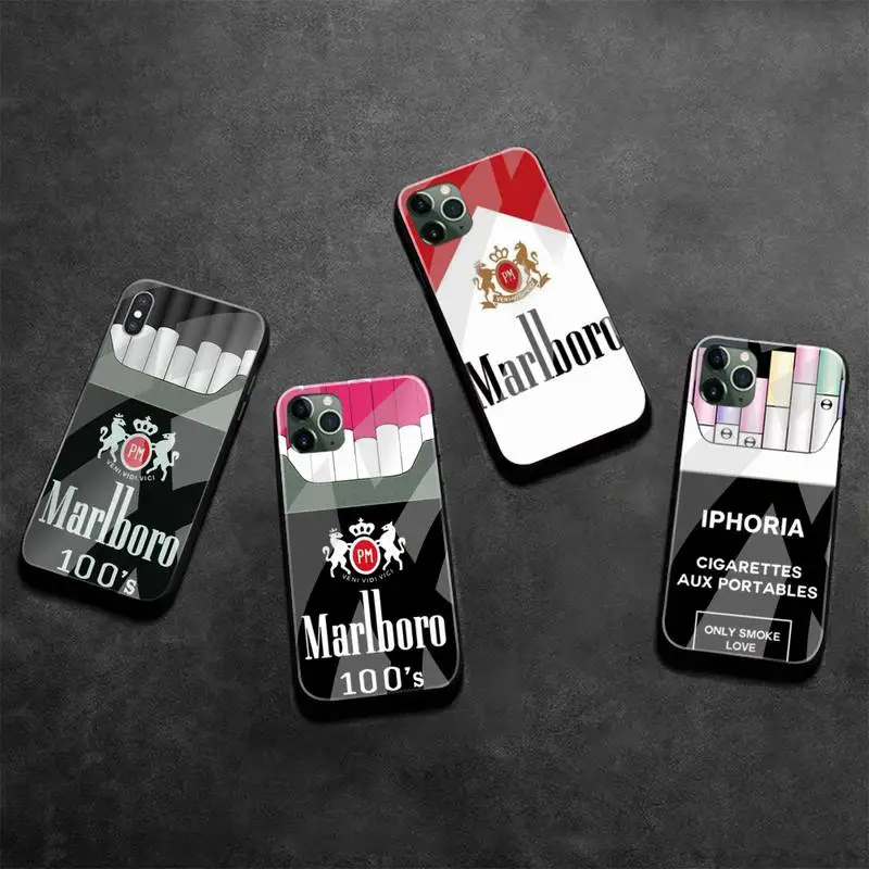

Weed Cigarette Smoking Phone Case Tempered Glass For iPhone 13 12 Mini 11 Pro XR XS MAX 8 X 7 Plus SE 2020 cover