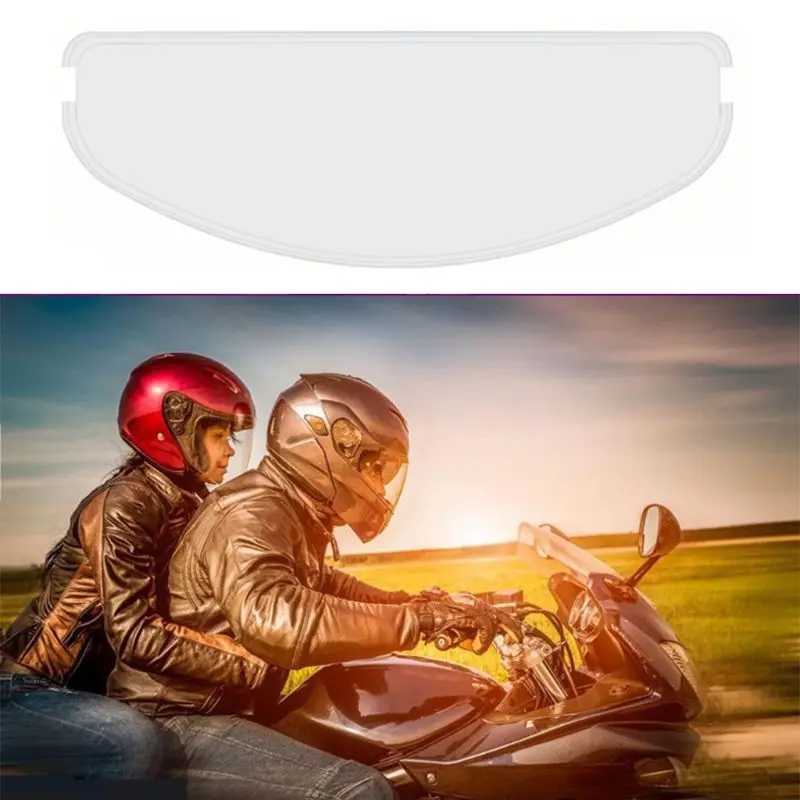 

Universal Full Open Face Helmet Lens Anti Fog Film for HelmetVisor Helmet Lens StickerMoto Helmet Accessories