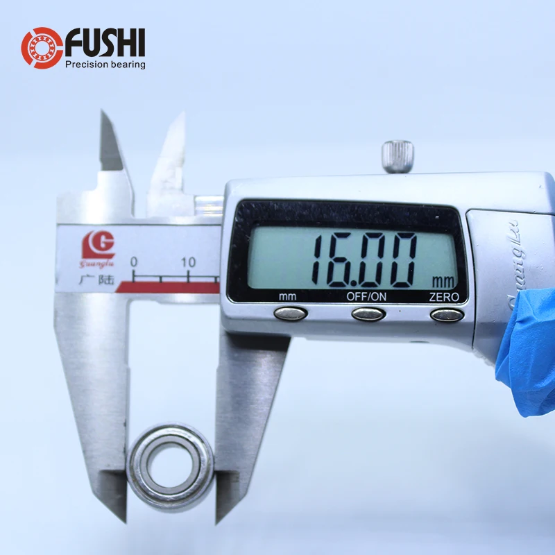 S688ZZ подшипник 8*16*5 мм(10 шт.) ABEC-1 440C ролик из нержавеющей стали S688Z S688 Z zz, шариковые подшипники