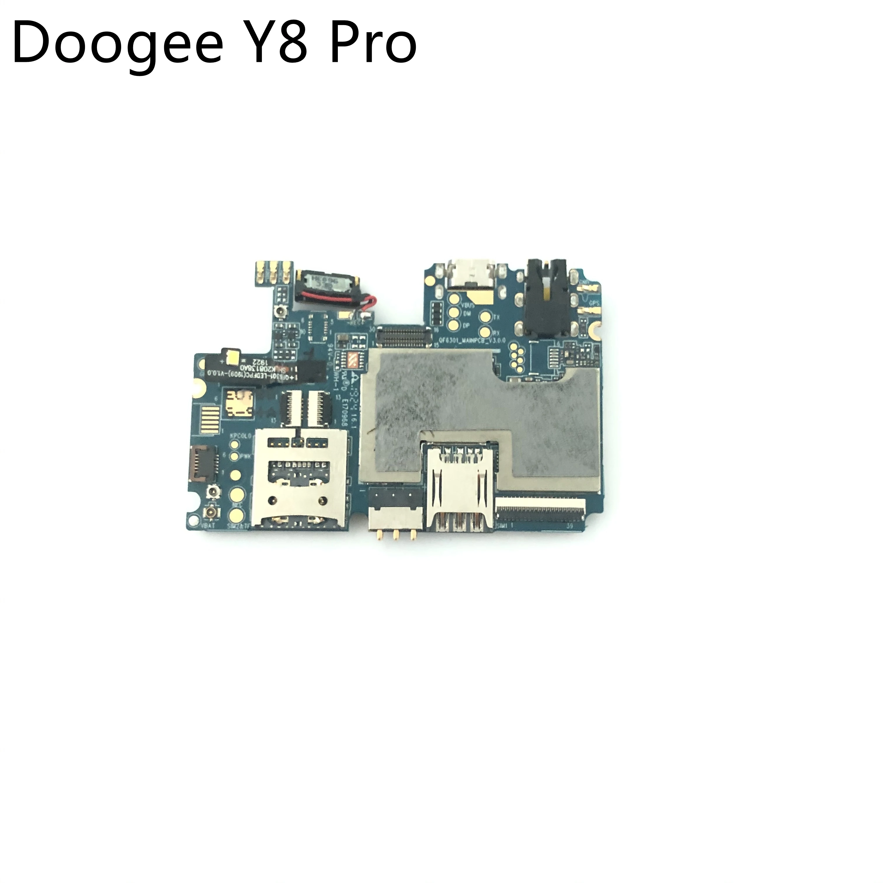 Doogee Y8 Pro подержанная материнская плата 2G RAM + 16G ROM для смартфона Pro|Платы мобильных