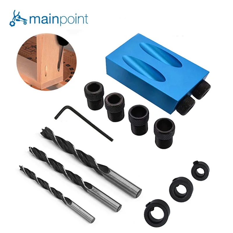 14 шт./7 шт. деревообрабатывающий косой локатор отверстий сверла отверстие джиг 15