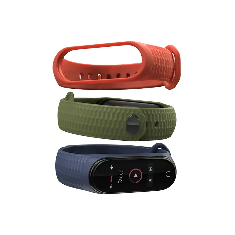 Сменный ремешок для Xiaomi mi Band 4 3 умный Браслет Силиконовый band сменный ремень умные