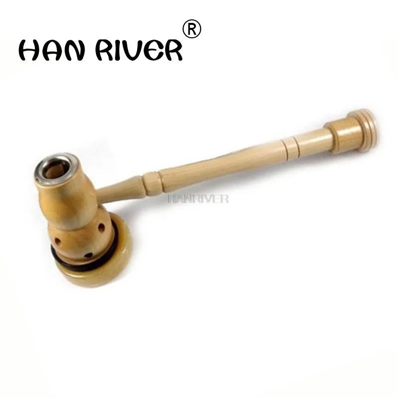 

Wooden navel acupuncture moxibustion therapy gourd box of portable moxibustion with moxa leaf moxibustion apparatus of gynecolog