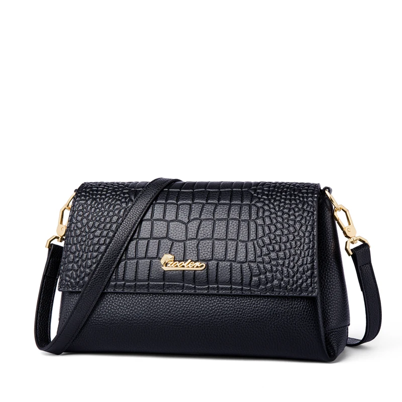 

ZOOLER Brand Women Messenger Bags Female Shoulder Crossbody Animal Pattern Genuine Leather Handbag 2020 New Tote Bag #WG300