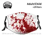 Футболка с изображением дерева крови, мировой брызг, модные защитные маски, ужас крови, Аниме Убийца, Перси, Джексон, анатомический лагерь