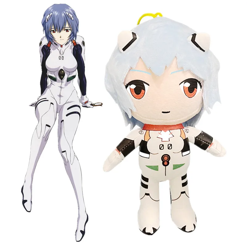 

20cm EVA Ayanami Rei Doll Figure Toys Cosplay Kawaii Cartoon Accessories Halloween Props Christmas Gift