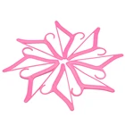 20 шт. кукла ролевые игры дом девочки подарок милый розовый микс вешалки для одежды аксессуары для куклы Барби одежда платье юбка