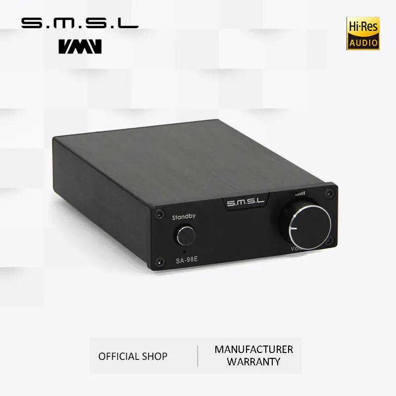 SMSL SA 98E HIFI усилитель цифрового плеера 160 вт * 2 большой мощности TDA7498E класса AMP с