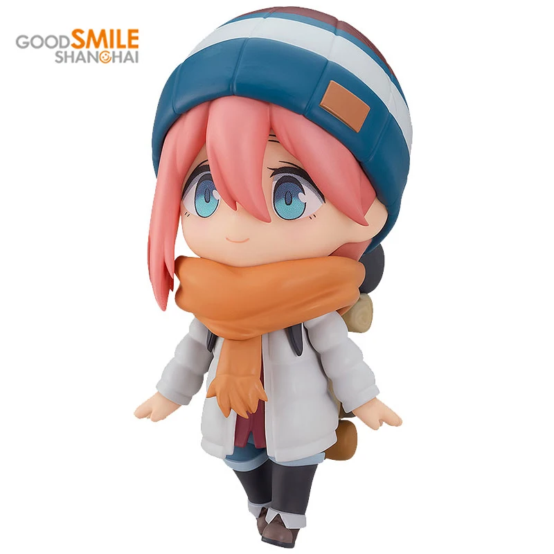 

Anime GOOD SMILE Laid-Back Camp figure Kakamigahara Nadeshiko GSC Nendoroid Camping alone Ver./DX Action Figurine Model Toys
