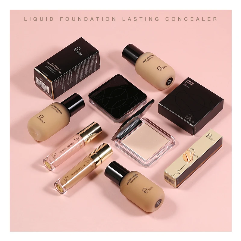 Вампирский Стиль уход за кожей лица База под макияж комплект кисточка для