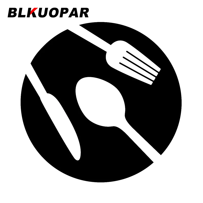

Автомобильные наклейки BLKUOPAR для столовых приборов, водонепроницаемые модные наклейки, устойчивые к царапинам креативные наклейки на автом...