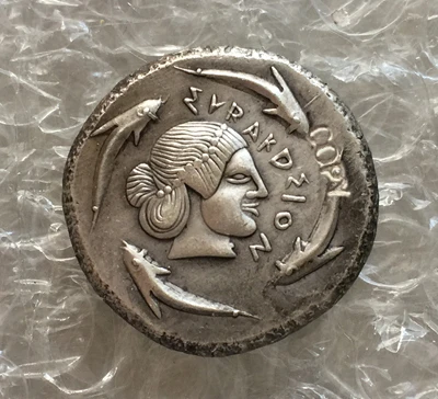 

Type:#26 Greek COPY COINS Irregular size
