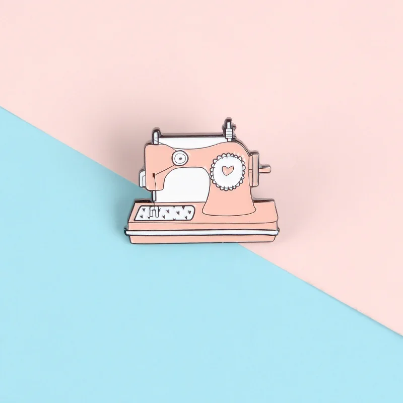 Швейная машина контактный светильник розовый мультфильм эмалированная