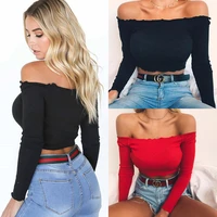summer hot fashion womens strapless vest top beach vest sexy short tight top black red