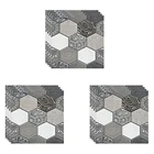 12 шт. настенная плитка наклейка для дома ванной кухни кирпич 3D Настенный Декор стикер s плитка художественное украшение стены