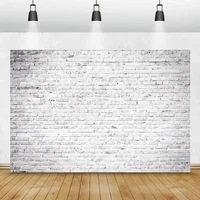 laeacco vinyl gray wall backgrounds for photography brick party wallpaper home decor photographic backdrops for photo studio